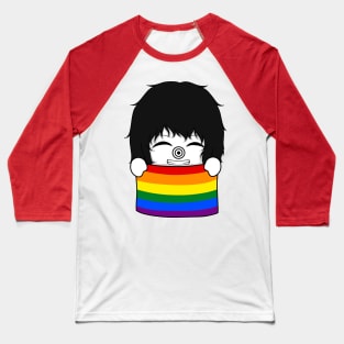 creepypasta pride chibi laughing jack Baseball T-Shirt